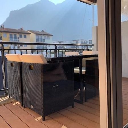 Superbe Appartement Dans La Marina Du Bouveret Port-Valais Esterno foto