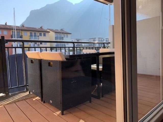 Superbe Appartement Dans La Marina Du Bouveret Port-Valais Esterno foto